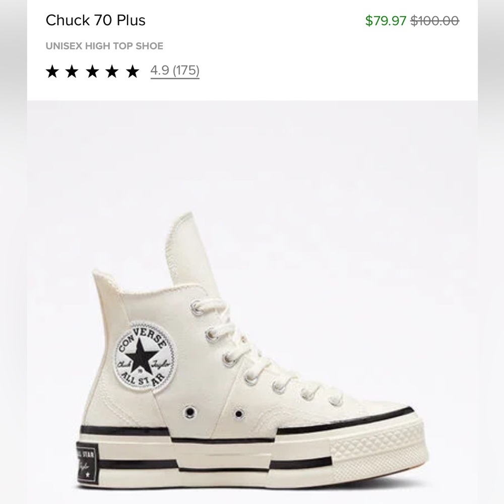Chuck 70 plus Converse